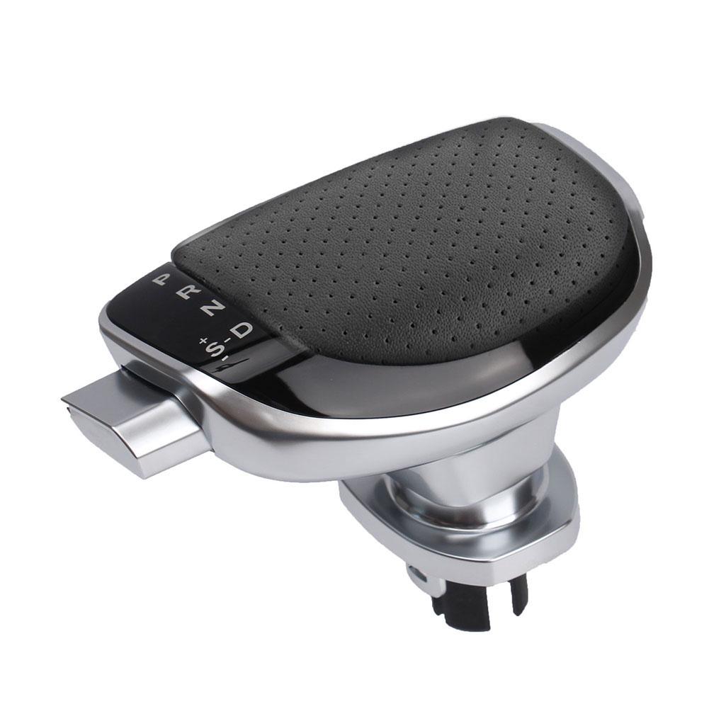 

Easy Installation PU Leather Knob Vehicle Modification As Shown In The Figure Gear Shift Collar ABS Alloy Construction