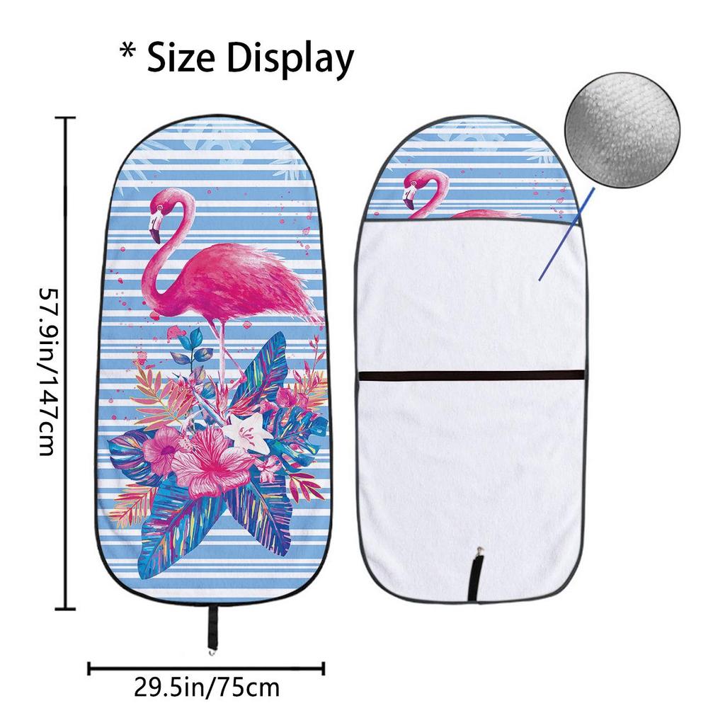 Front Car Seat Towel Cover: All-Season Gym & Workout Protector, Universal Fit.