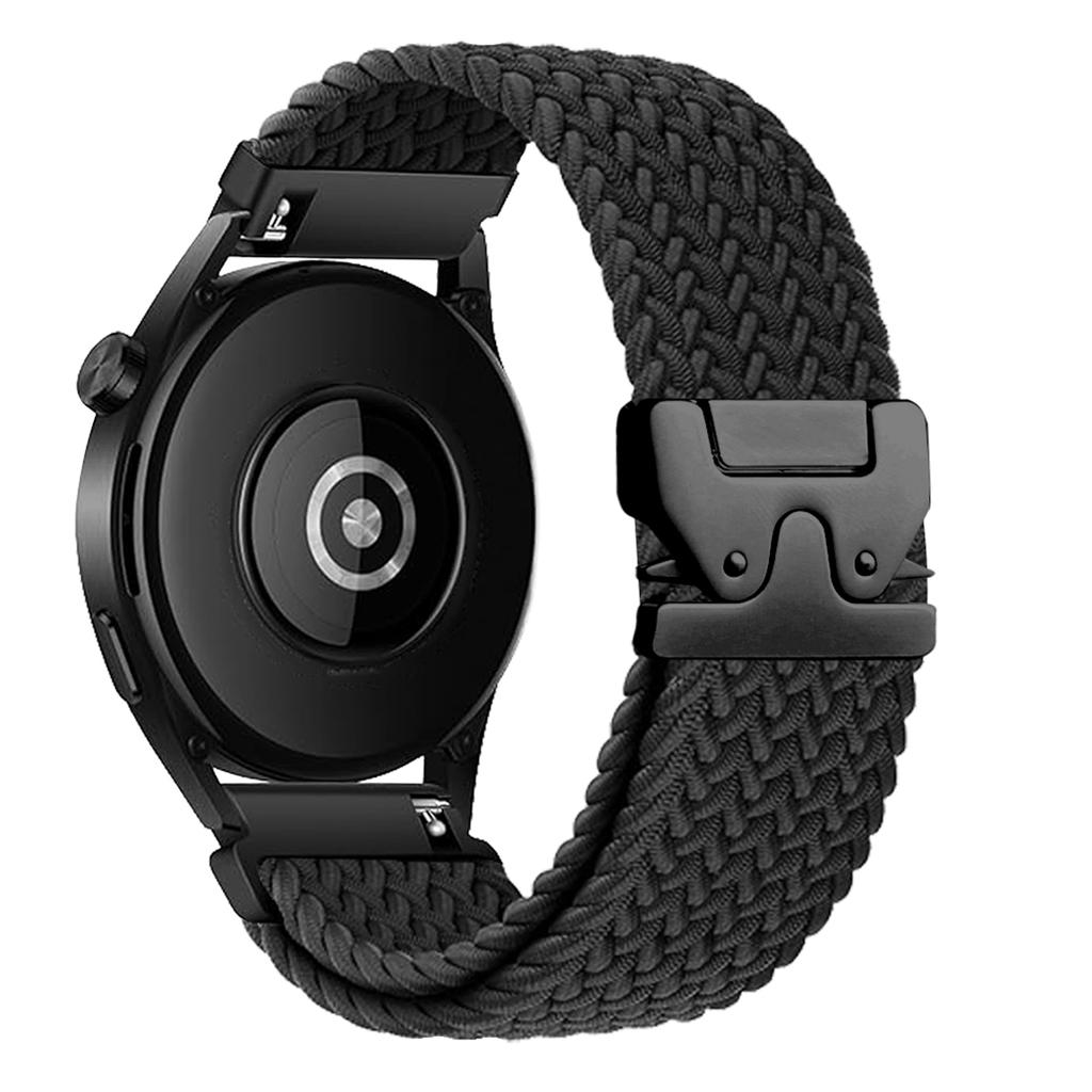 Braided Solo Loop Band For Galaxy Watch 7/FE/6/5/pro/4/Classic Bracelet Correa Huawei Watch GT 2 3 Pro 4 20mm 22mm Watch Straps