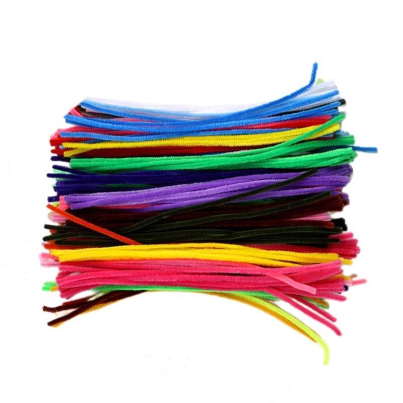 Soft Bend Pipe Cleaners Colorful Chenilles Stems Fuzzy for Kids