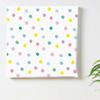 Lib Nordic Dot Art 57cm Stoffpanel Poster Pastell Geometrisch Wohnzimmer Dekor Hergestellt in Japan