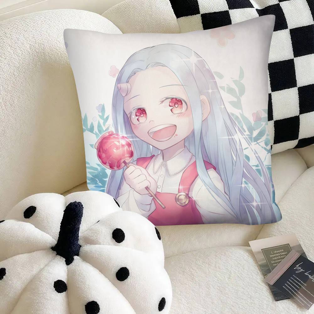 Eri HEISS Japanischer Anime My H-Hero Academia SÜSS Kissenbezug Quadratisches Kissen Schlafzimmer Sofa Freizeit Komfortkissen Heimdekoration