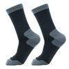 1 Pair Waterproof Socks Elastic Breathable Mid-Tube Soft Socks Foot Protection Windproof Winter Hiking Wading Riding Skiing Socks for Outdoor Sports