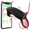 Sex Toys Penis Ring Vibrator Extender For Penis Cock Delay Trainer Testicles G Spot Stimulation Adult Sex Toys For Men Women 18+