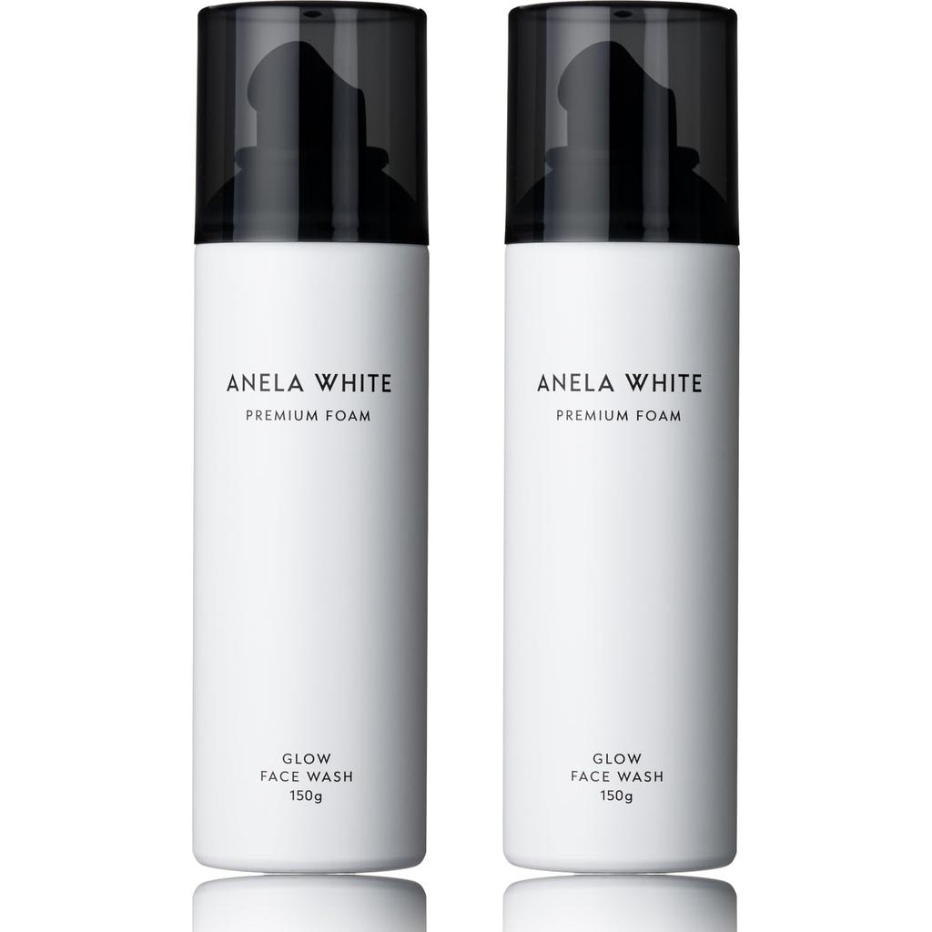 Anela White Carbonated Facial Cleanser Pore Cleansing Foam Facial Cleanser x Blackhead x Double Care x of [Pore 150g] (Set 2)