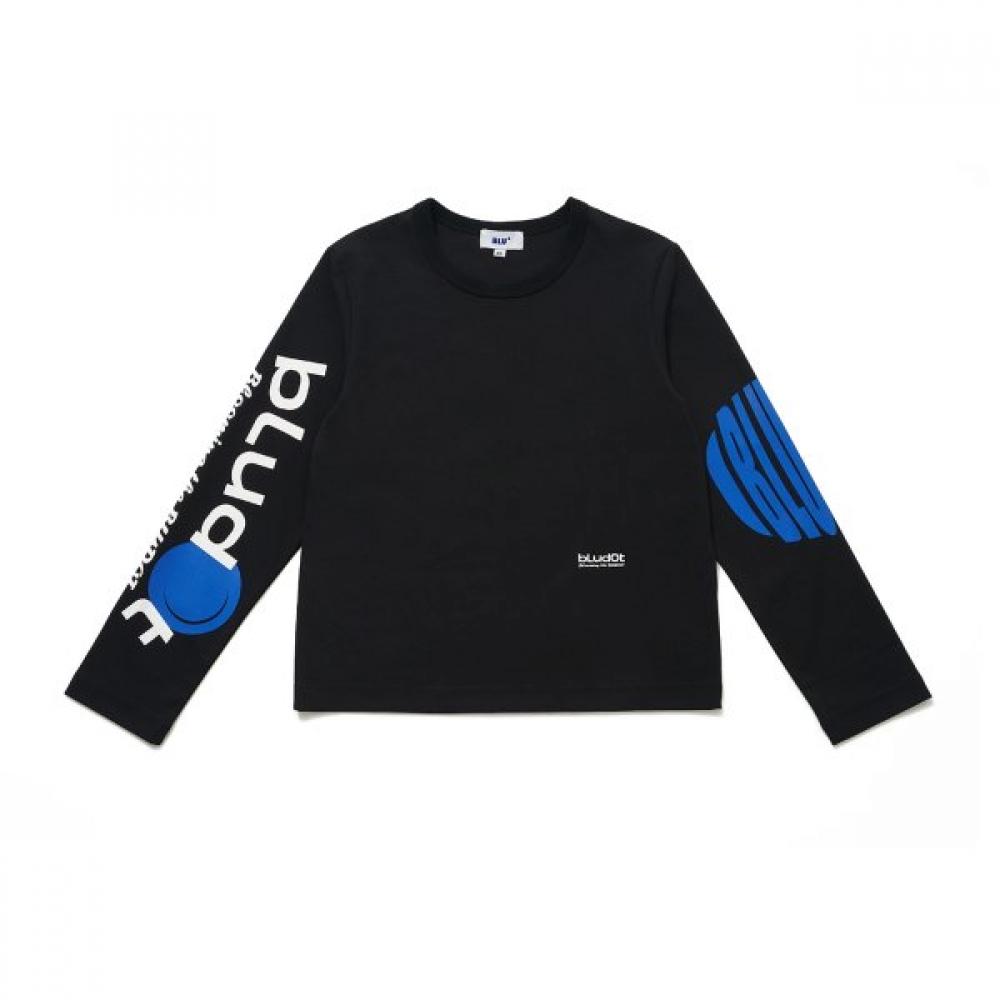 Blu Dot Long Sleeve T shirT arTwork prinTing Bk