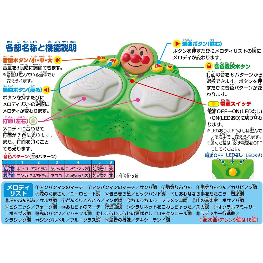 Let's Have Fun Playing with AGATSUMA (AGATSUMA) Music! Anpanman: Magical Bongo In the Forest