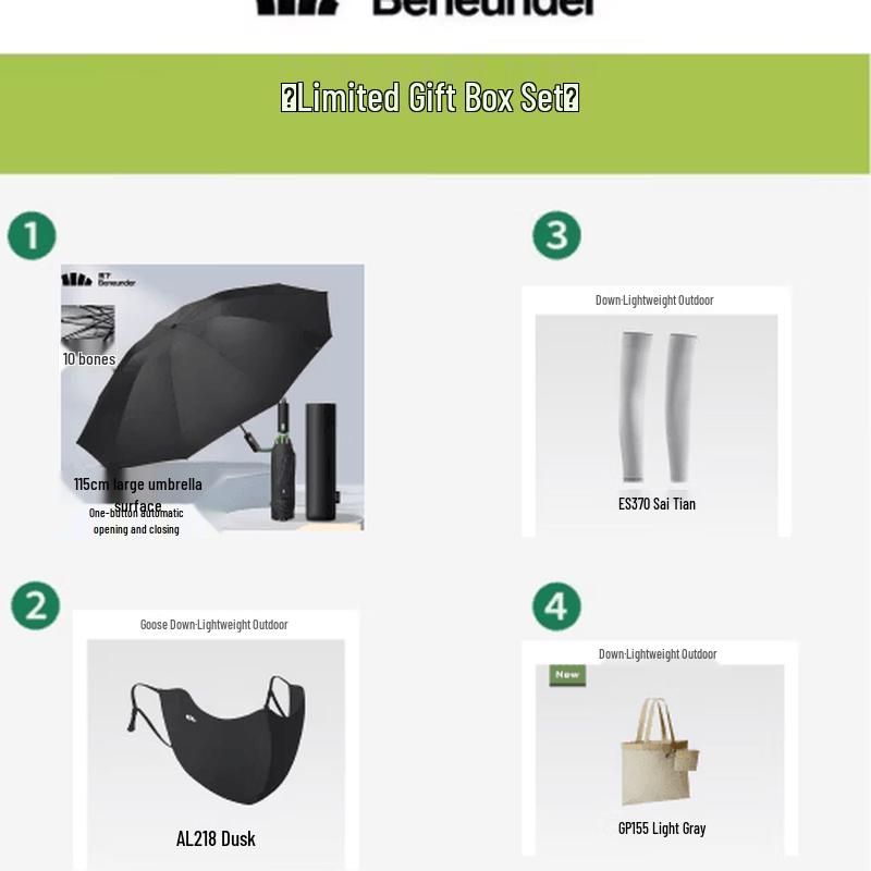Beneath All-in-One Sun Protection Set