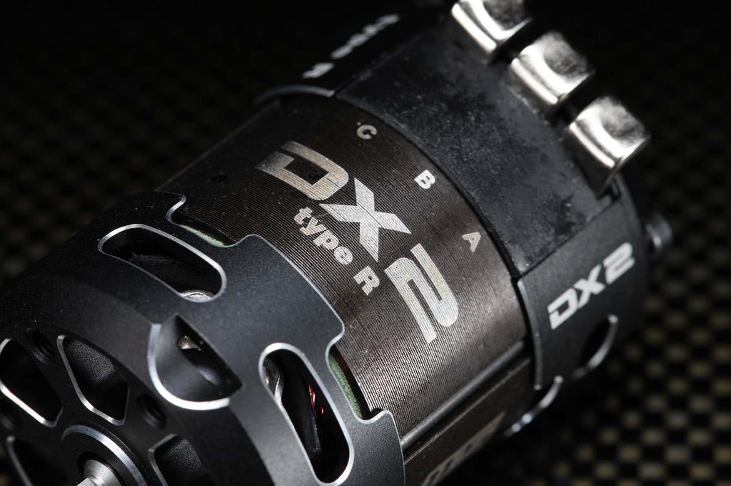 YOKOMO DX2 Brushless Motor Drift Performance RC Brushless Motor Type-R 13.5T (Black) (12.3x7.25x24) - RPM-D2135RB