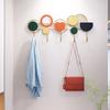 Strong Bearing Capacity Iron Hanging Clothes Hook Rust-proof Punching Installation Wall Hanging Hook Creative Wear-resistant