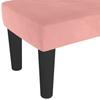 Pink Velvet Bench 100 X 30 X 30 Cm
