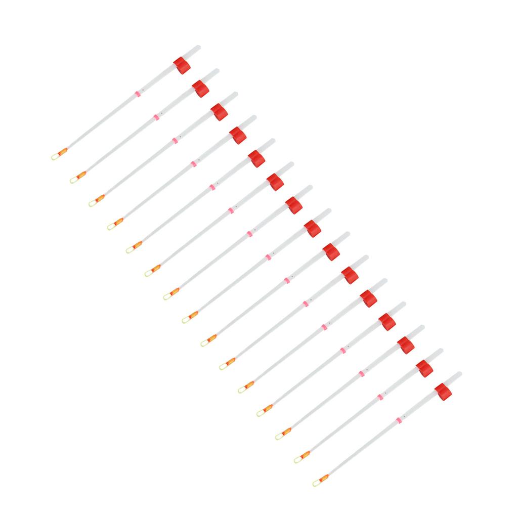 15pcsset Mini Winter Ice Fishing Rod Top Tip Durable Extension Rods Fishing Tackle Fishing