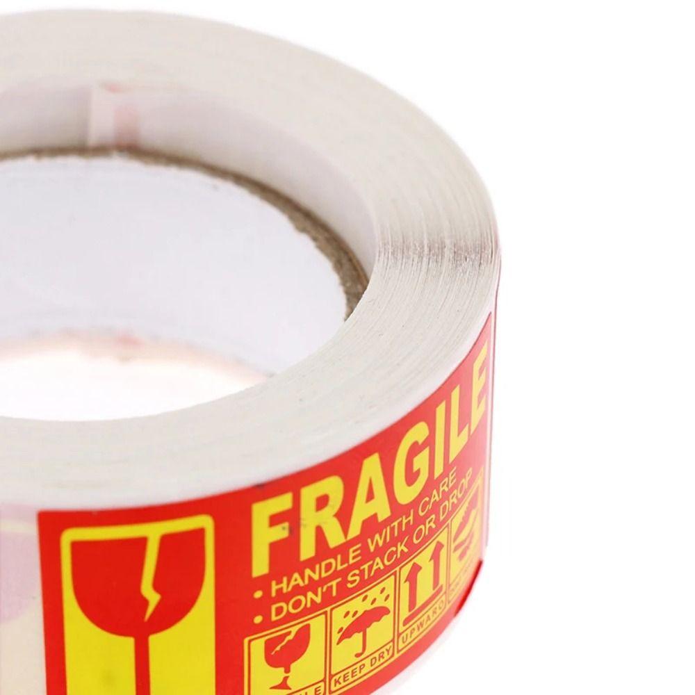 250Pcs/Roll Care for Goods Fragile Warning Label Stickers Fragile Roll Sticker Express Label