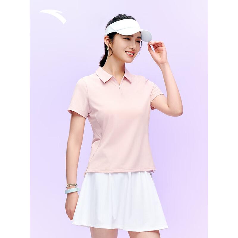 ANTA Women s Quick-Dry Half-Zip Polo Tee 2XL