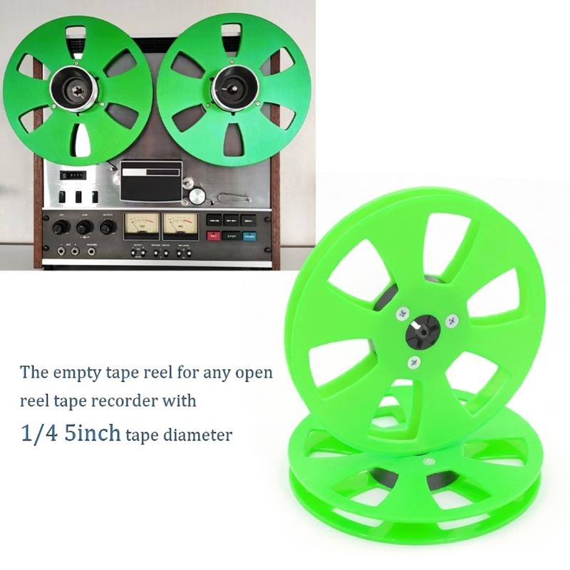 Professional 5 Inch Diameter Empty Tape Reel Featuring 6 Hole Flange Design for Enhances Stability In Open Reel Tape