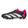 adidas Predator Accuracy.3 Yuvarlak Burun Bağcıklı AG HG Suni Çim PU Deri Şok Emici Kaymaz Aşınmaya Dayanıklı Futbol Ayakkabısı GW4635