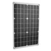 50W Folding Solar Panel Monocrystalline Cell Dual USB Charger for Car RV Yacht Outdoor Charging