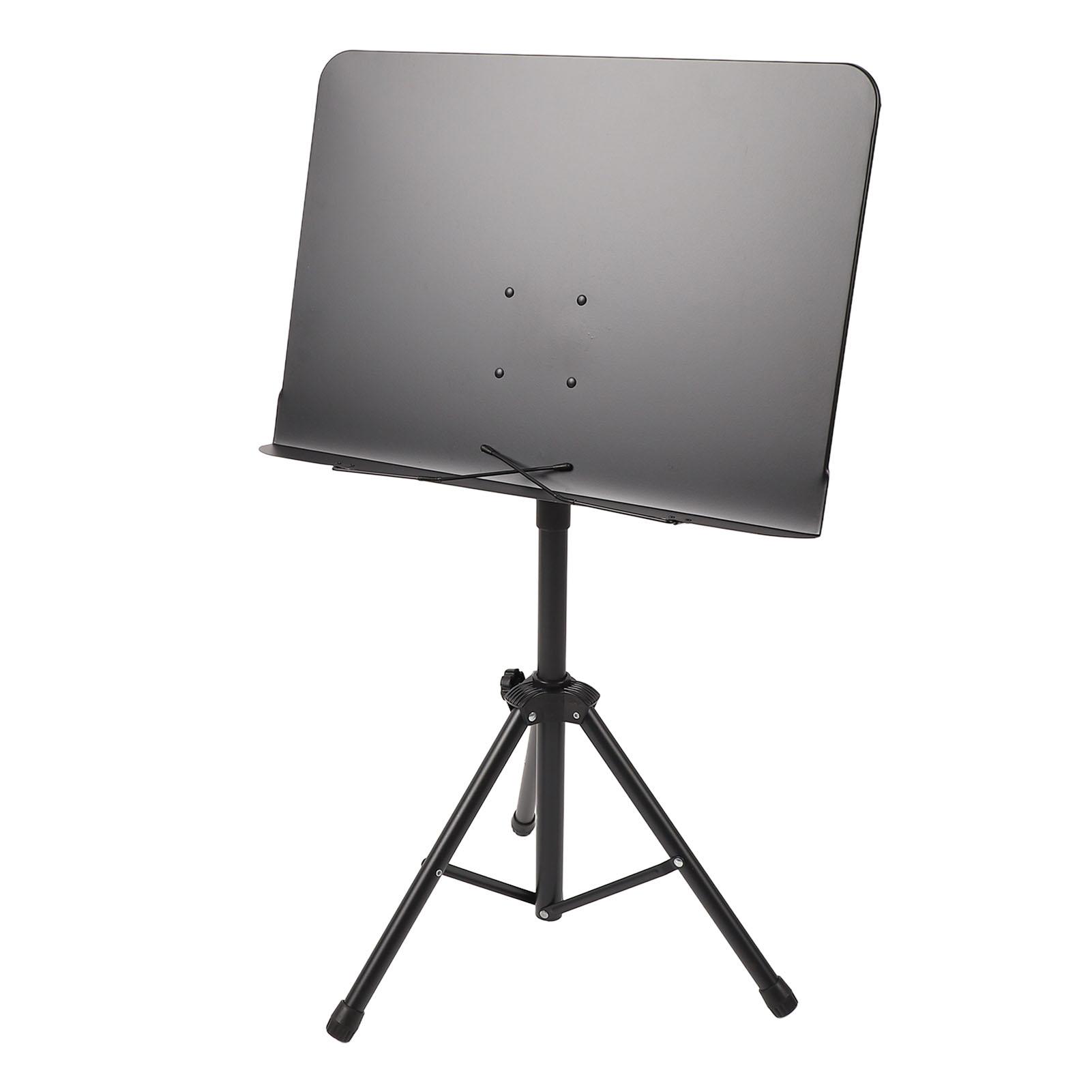

Sheet Music Stand Portable Foldable Lifting Professional Music Book Stand for Guitar Violin Black
