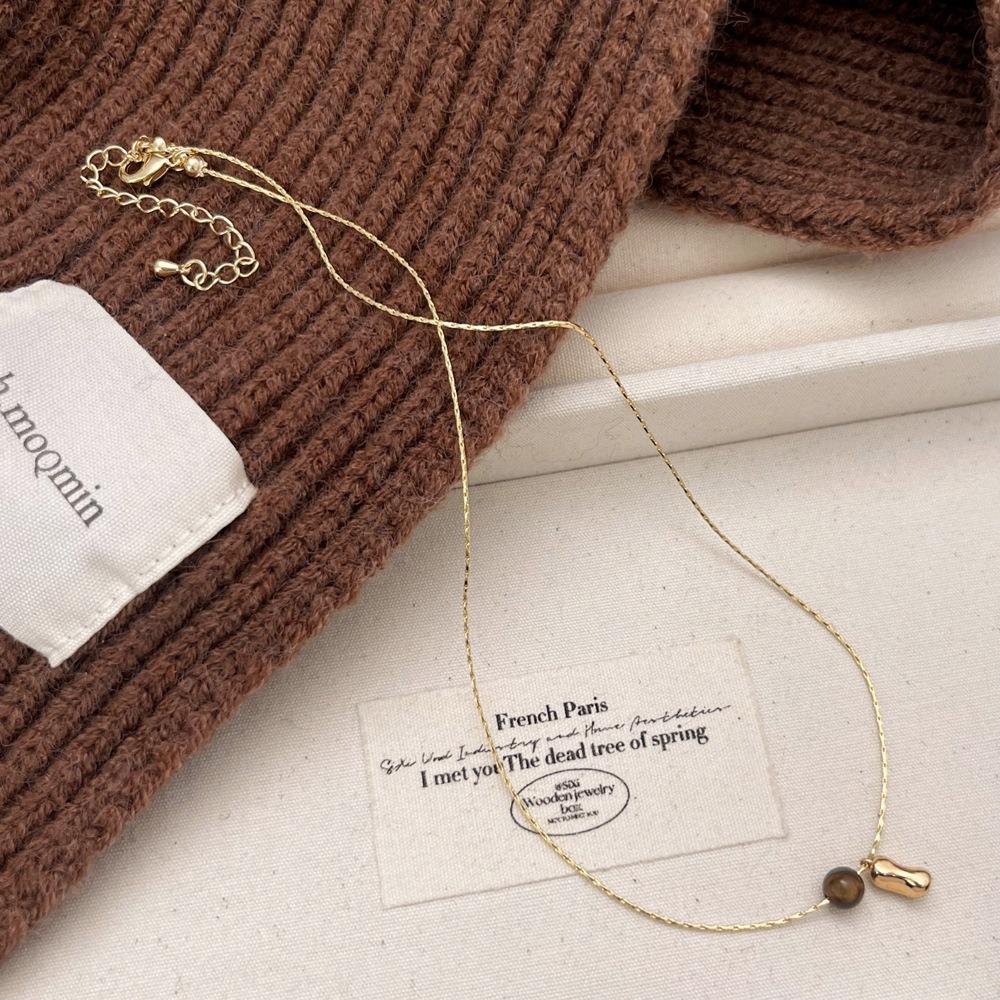 

Vintage Chains Necklaces Gold Temperament Clavicle Chain New Stacking Choker for Women Girl Style 03