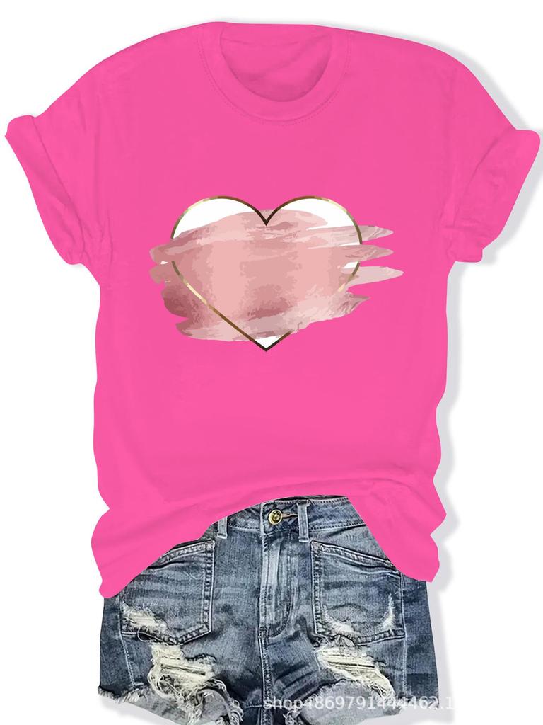 Women's Fashion Round Neck T-Shirt