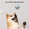 Yousheng Dog Ball Toy High Elastic Bite Resistant Anxiety Relief with Unique 3D Protrusions for Aggressive Chewers Interactive Pet Supplies