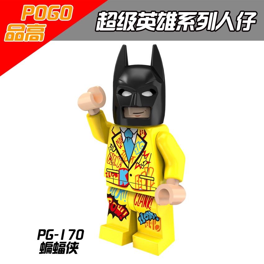 Batman Riddler Minifigures Robin Superhero Building Blocks Kids Toys PG8046
