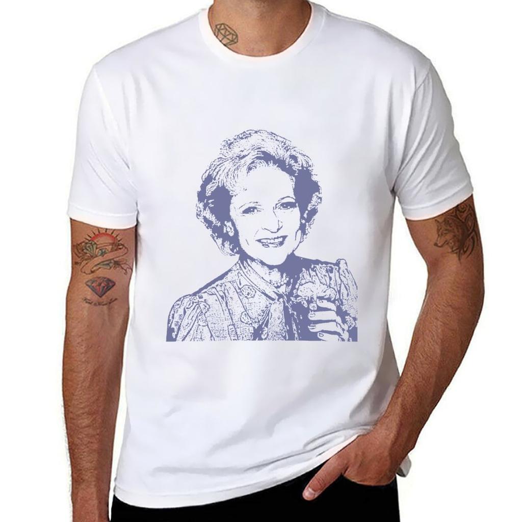 Rose Nylund Golden Girls Tshirt Outdoor Sports Short Sleeve Top