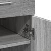 Sideboard Gray Sonoma 80 x 42.5 x 93 cm Particleboard