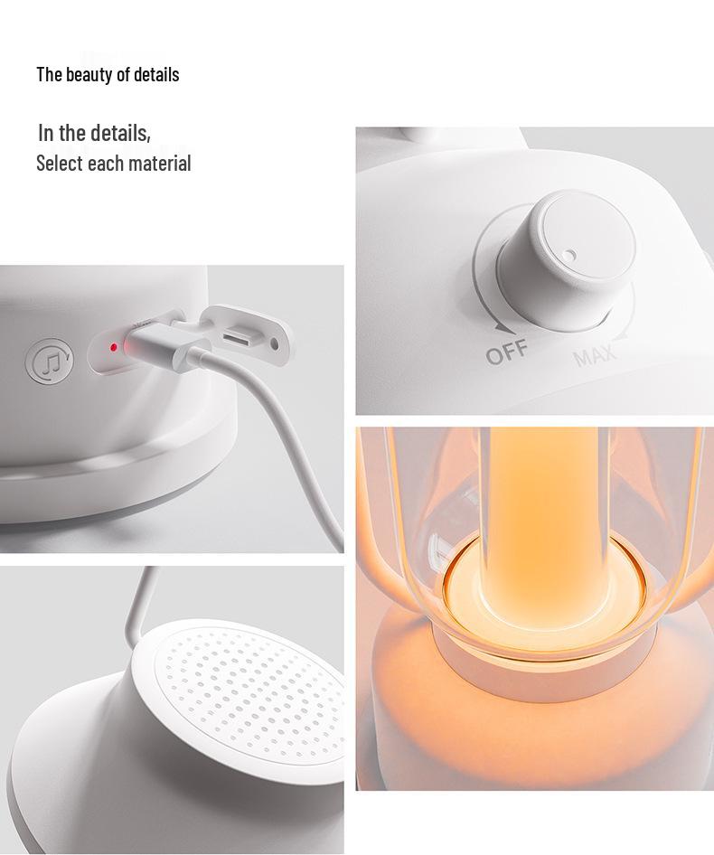 Colorful Atmosphere Night Light: 2025 Rechargeable Lantern for Bedroom or Study