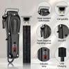 Rechargeable Hair Clipper Kit - Cordless Engraving & Self-Service Haircut for Adults & Kids