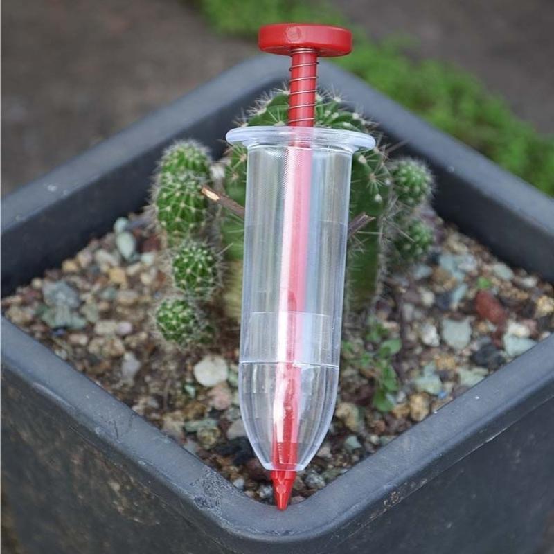 Manual Syringe Type Seed Sower Home Use Small Seeding Tool for Vegetables Flowers Garden Nursery Tray Planting