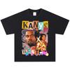 T-shirt Kanye West, Tissu Doux Décontracté Quotidien