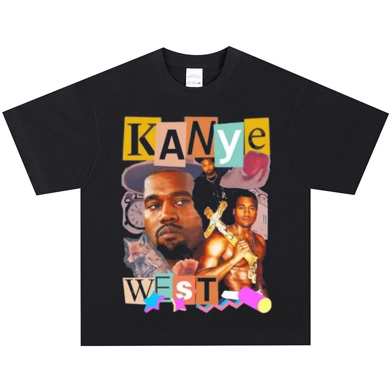 Kanye West T-Shirt, Soft Fabric Casual Daily Wear XXXXL