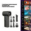 Cordless Fan Light Weight Dust Blower Handheld Engine Fan Air Duster 110000RPM for Women Men Computer Cleaning Outdoor