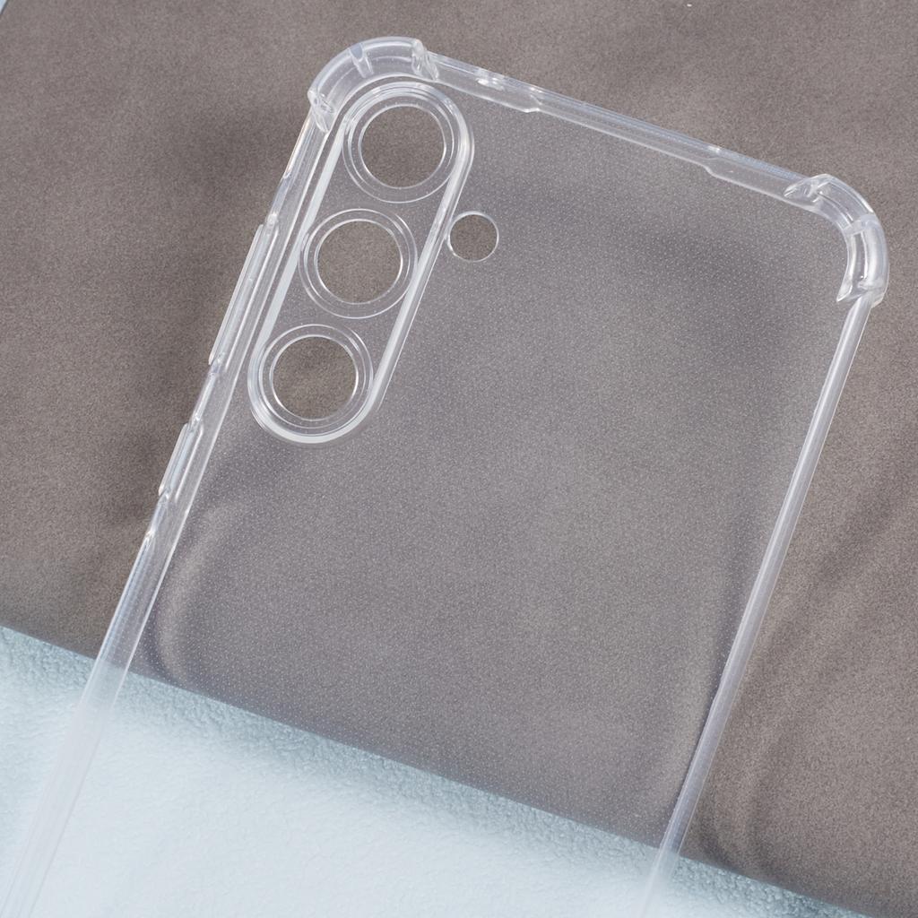 For Samsung Galaxy A55 5G Clear Case Flexible TPU Smart Phone Cover