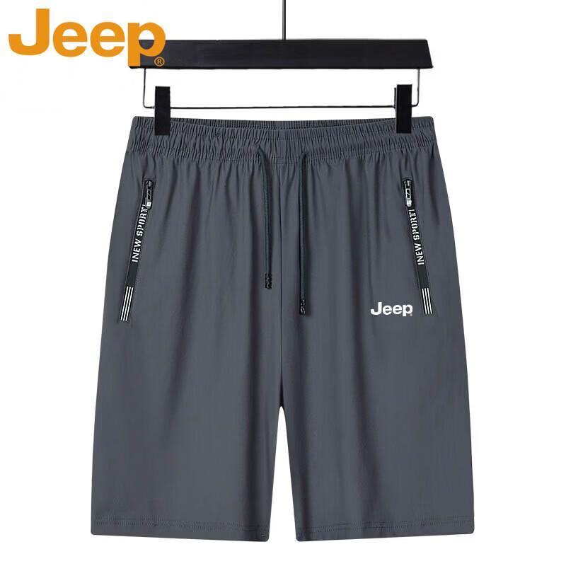 JEEP Men s Ice Silk Quick Dry Casual Shorts 6XL