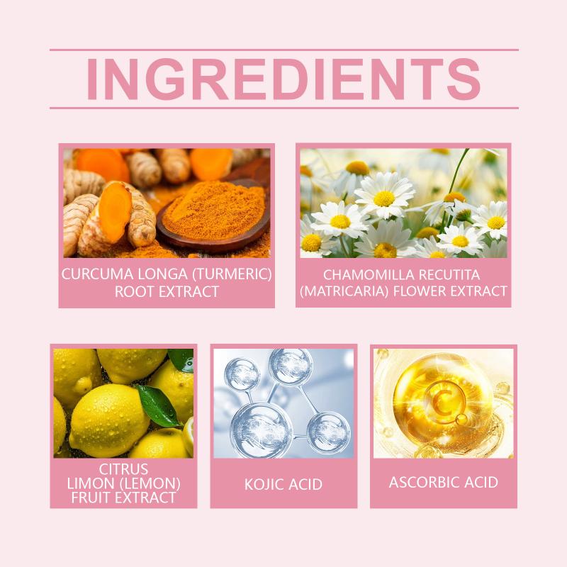 

Turmeric Kojic Acid Cleansing Pads Daily Pores Cleaning Makeup Dead Skin Removal Oil Control Nourish Exfoliating Facial Sponge one size
