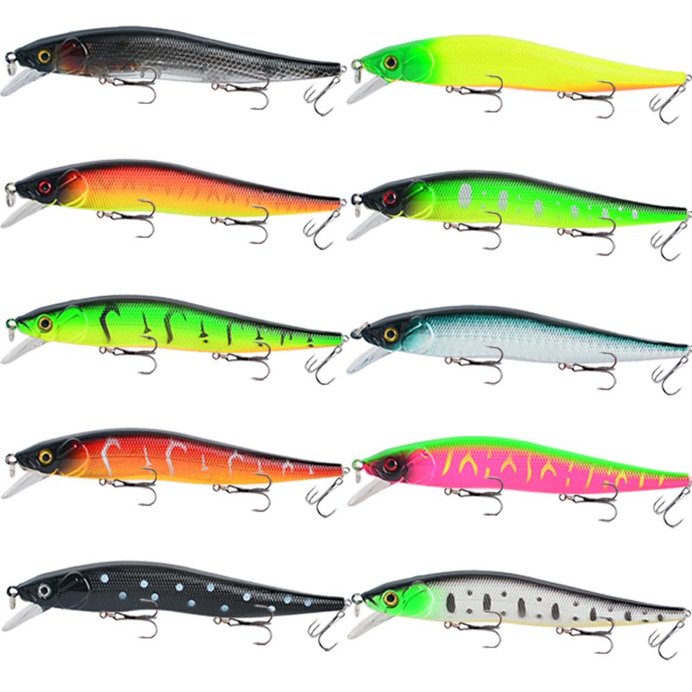 Sinking Minnow Lure 12cm 13.5g Realistic Sea Fishing Bait