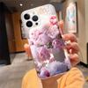 Pink Peony Rose Flower Phone Case For Iphone 17 Pro Max Air 16 15 14 13 Pro Max 15 16 Pro 15Plus