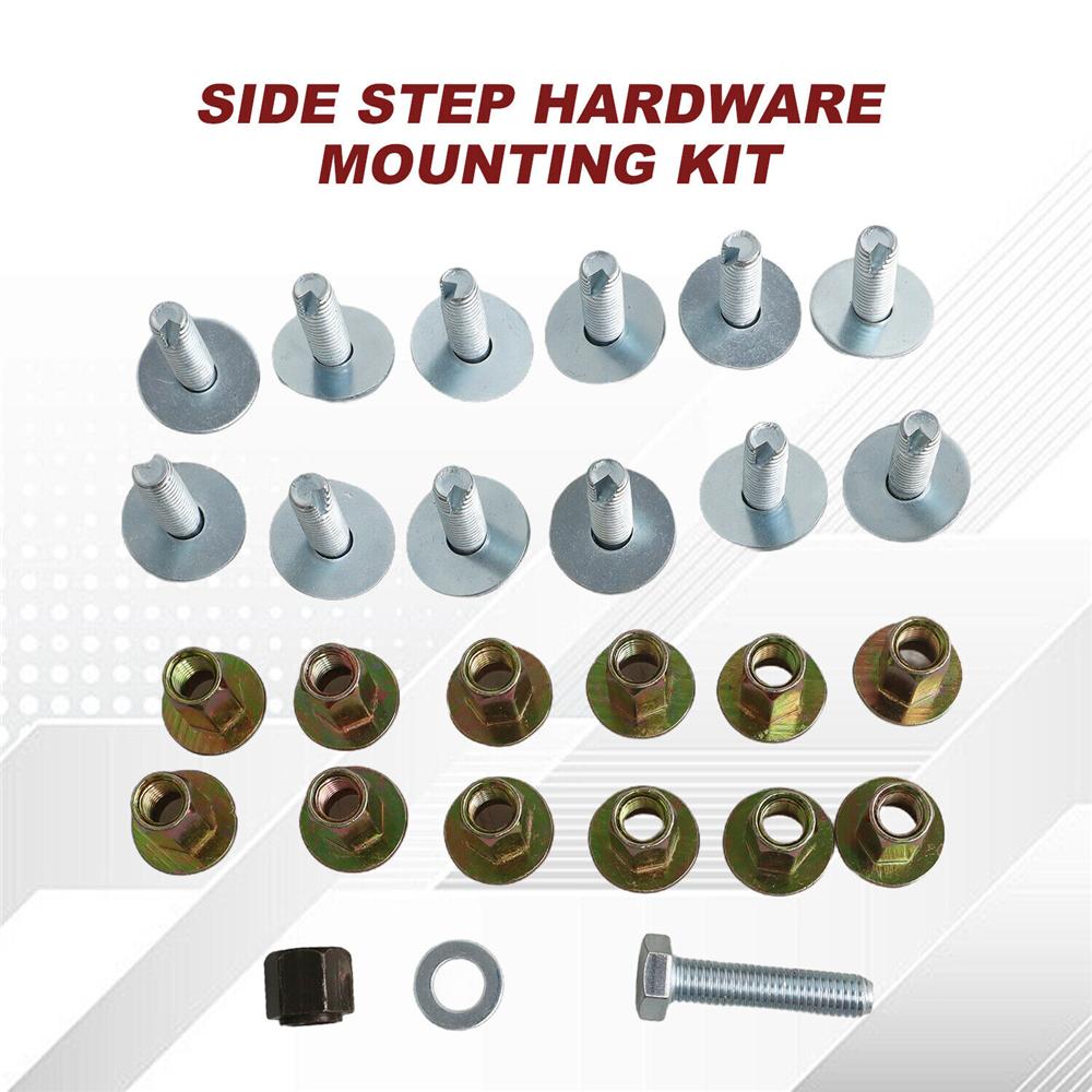 For 2010-2012 Dodge Ram 1500 2500 3500 Side Step Hardware Mounting Kit with Tool