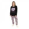 The Nightmare Before Christmas Womens/Ladies Logo Long-Sleeved Long Pyjama Set
