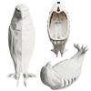 3D Animal Owl Wall Light Battery Operated Resin Animal Statue Light 3D Animal LED Wall Lamp for Staircase Hallway Wall Sconce