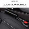 Seat Gap Filler Organizer Universal Fit SUV Truck Console Side Plug Strip Black