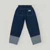 People Of The World Turn Up Barrel Denim Pants 25fw