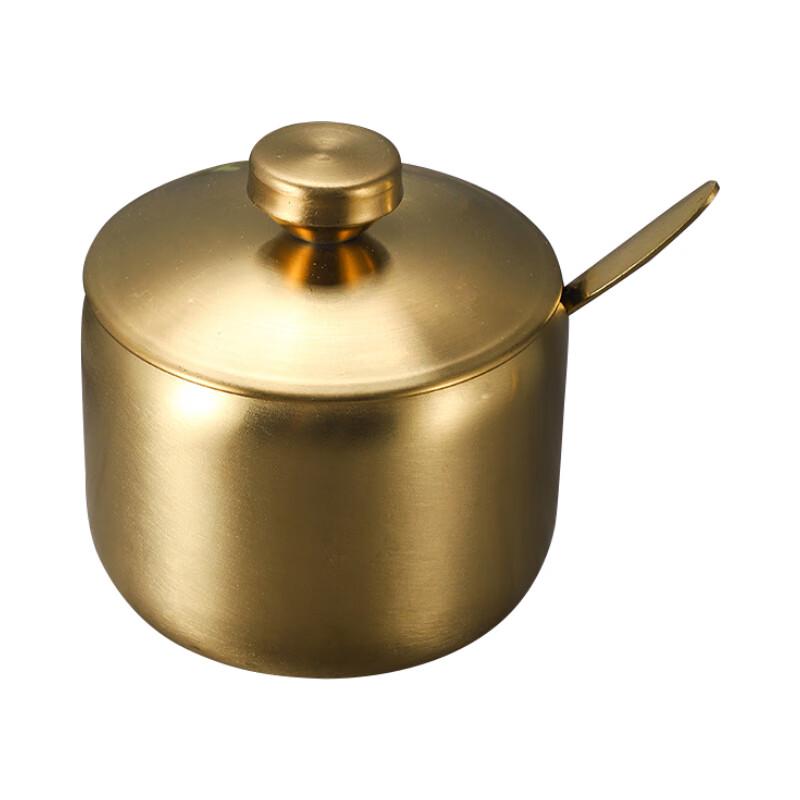 

Банка для приправ из нержавеющей стали с ложкой