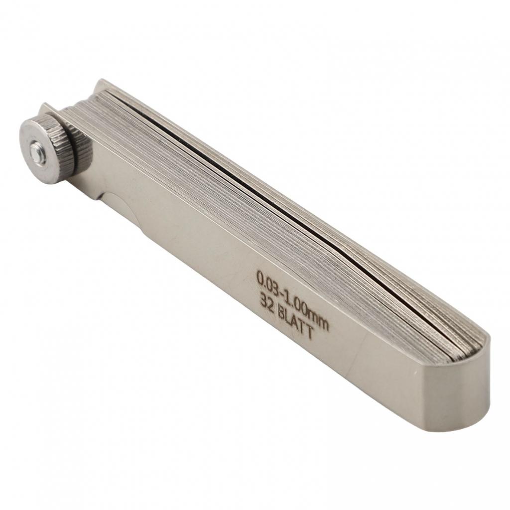 Dual Marked Feeler Gauges Gap Measuring Tool Steel Feeler Gauges