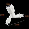 20mm Plastic Faucet Household Faucet Outdoor Balcony Ordinary Switch Bathroom Quick Opening Plastic Faucet