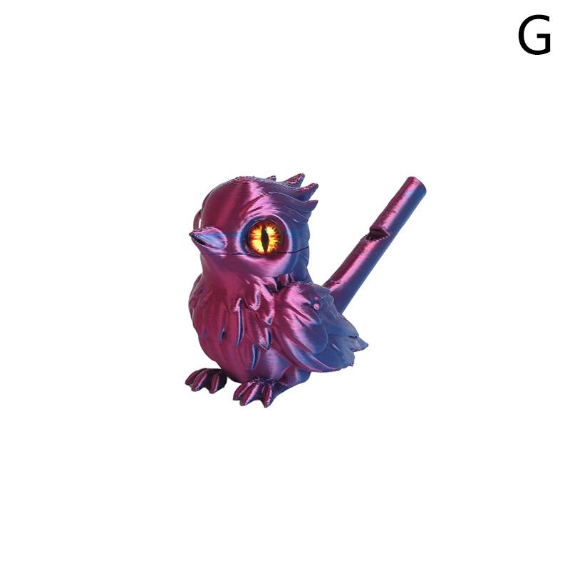 

3D-печатный свисток в виде птицы для украшения дома и рабочего стола, музыкальный инструмент с водяным впрыском, декоративный свисток