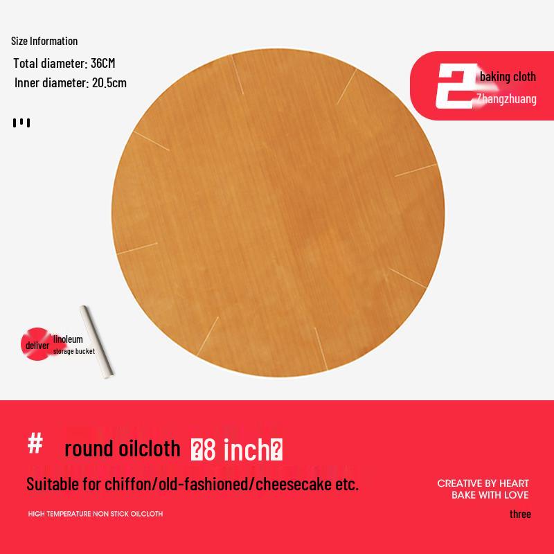 Non-Stick, Reusable, High-Temperature Baking Paper for Cakes, Household & Commercial Use