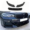 עבור סדרת 5 של BMW G30 G31 520i 530i 530d M550 2020 2021 2022 2023 LCI M Performance Style ערכת ספוילר פלסטיק קדמי מפוצל